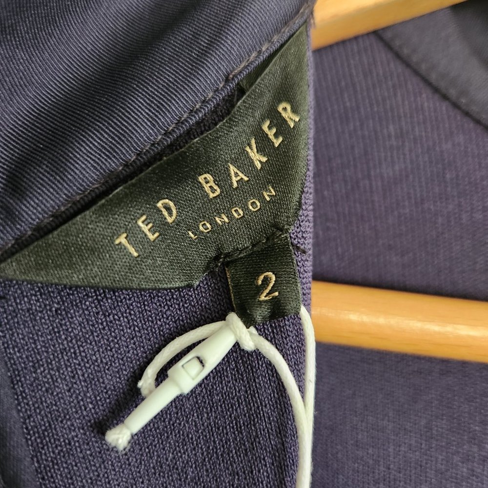 Ted Baker Dominaa Dress Floral Long Sleeve Dress Ted Size 2 ,US Size 6 - Picture 5 of 13